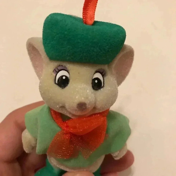 Disney The Rescuers Miss Bianca Flocked Ornament - Picture 3 of 7